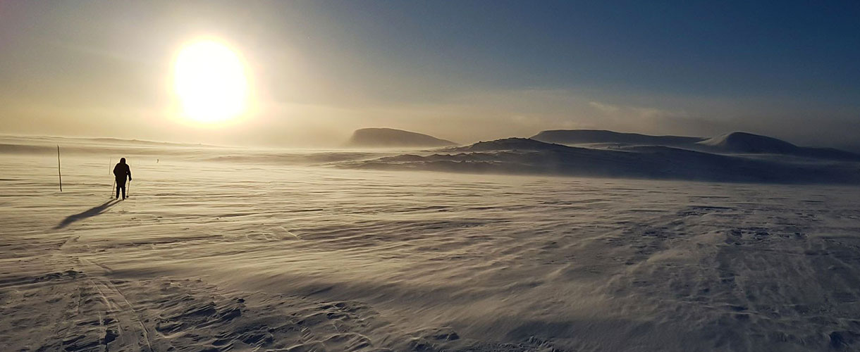 Laponia: Arktyczne wycieczki na biegówkach fot. © Roman Stanek, Barents.pl