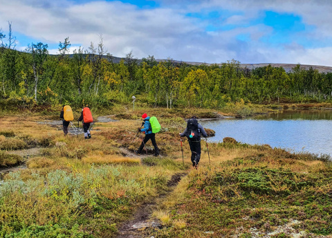 Finlandia: trekking przez jesienną tundrę Laponii fot. © Mateusz Kuszela, Barents.pl