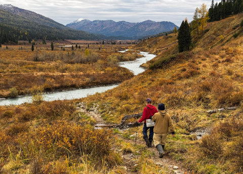 Kazachstan: Trekking w Ałtaju fot. @ Roman Stanek Barents.pl