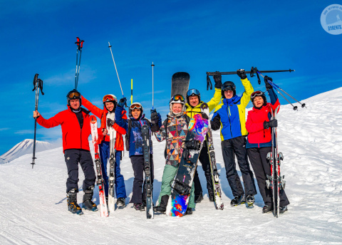 Narty w Gruzji! Gudauri i Bakuriani Fot. © Klemens Maciej Kucharski, pilot Barents.pl