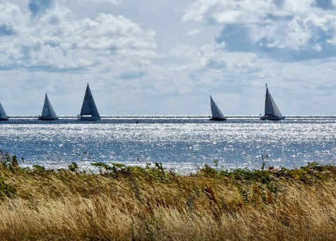 Rowerowa wycieczka na Bornholm – przez duńskie plaże, klify i bałtyckie krajobrazy, fot. © Adrian Gołębiewski , Barents.pl