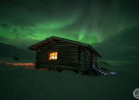 Sylwester w Laponii: w świetle zorzy polarnej Fot. © Bart Zieliński, pilot Barents.pl