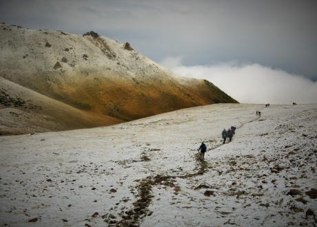Trekking w Kirgistanie w 2014 r. fot. © Roman Stanek, Barents.pl
