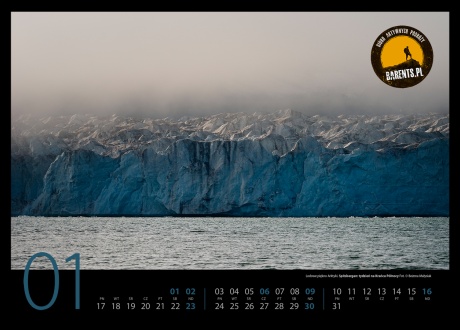 Styczeń. Spitsbergen. Fot. © Bożena Małysiak z Barents.pl