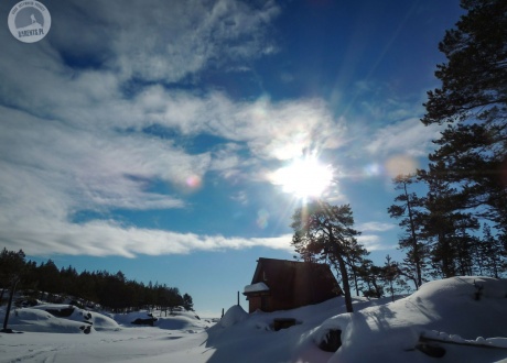 Zimowa Karelia - surowe piękno rosyjskiej Północy.