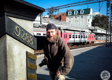9288 km. Trip on the Trans-Siberian Railway: 9 298 km from Moscow to Vladivostok © fot. Ivo Dokoupil, Barents.pl