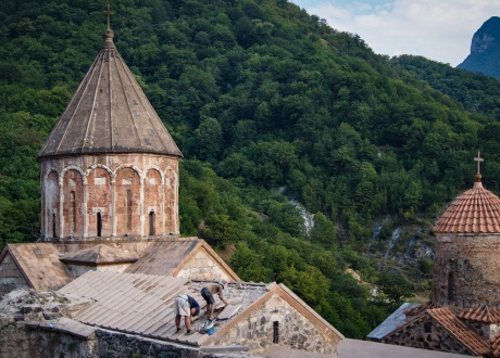 Armenia and Nagorno-Karabakh by Bike for May holidays photo © Małgosia Busz, Barents.pl