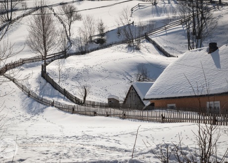 Pożegnanie zimy na ukraińskim Zakarpaciu fot. © Ivo Dokoupil, Barents.pl