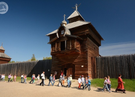Kozacka syberyjska forteca w skansenie Talcy (Talcy open-air museum). Wycieczka Koleją Transsyberyjską © Ivo Dokoupil dla Barents.pl
