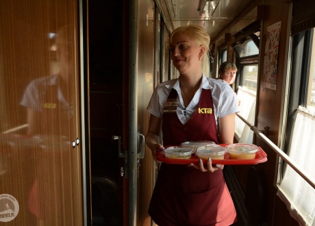 Obiadek w trasie! Trip on the Trans-Siberian Railway: 9 298 km from Moscow to Vladivostok © fot. Ivo Dokoupil, Barents.pl