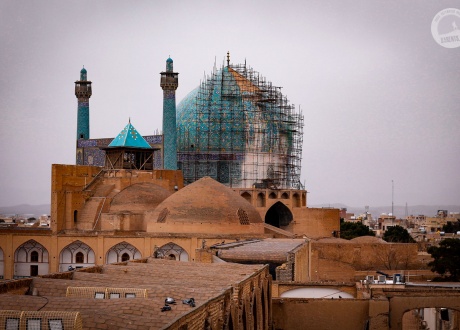 Meczet Nagsze Dżahan. Isfahan. Majówka w Iranie © Bartek Krzysztan, Barents 2017