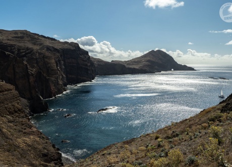Klify Ponta de São Lorenço. Madera: wyspa wiecznej wiosny i najpiękniejszych spacerów. fot. @ Magda Załoga